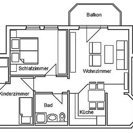 Wohnpark Strandstrasse App 11 Apartament Wustrow (Fischland)